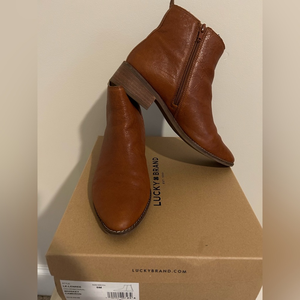 Lucky Brand - Lenree - Whisky colored - ankle boots